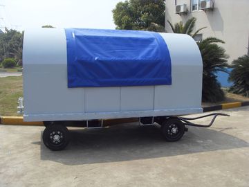 Κίνα Αδιάβροχος τετραγωνικός σταθερός σωλήνας θόλος κάρρων αποσκευών αερολιμένων 5 μονάδες πίσω από το τράβηγμα προμηθευτής